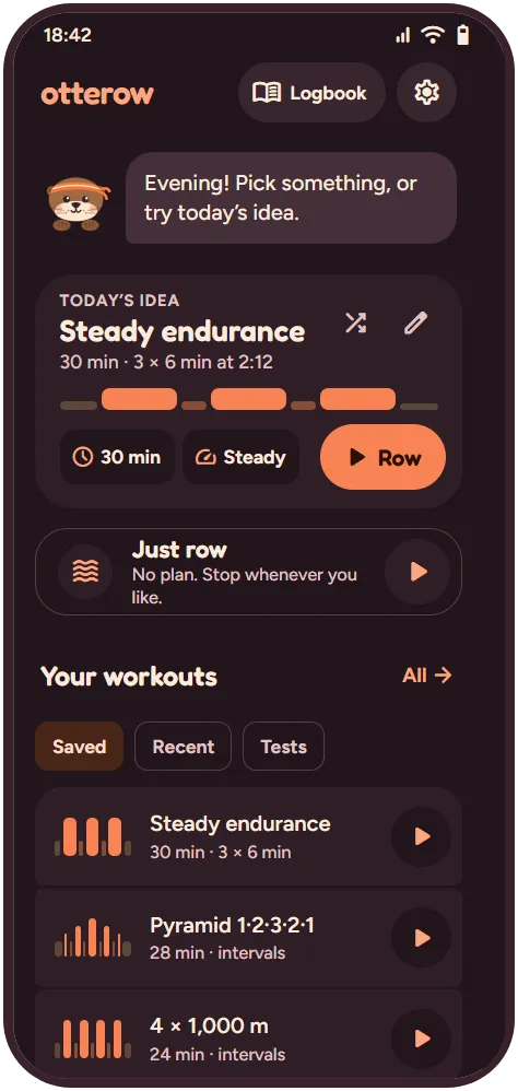 Otterow app screenshot